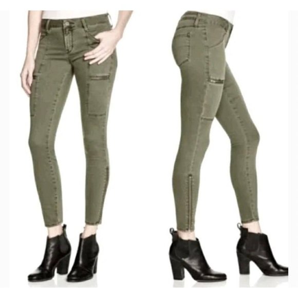 pistola Denim - Pistola Topanga Pants Cargo Pocket Ankle Zip Pants Sz 32 Stitch Fix Skinny Jeans
